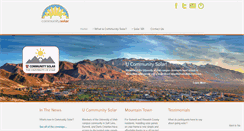 Desktop Screenshot of mycommunitysolar.org